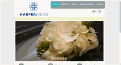 Desktop Screenshot of harper-events.com